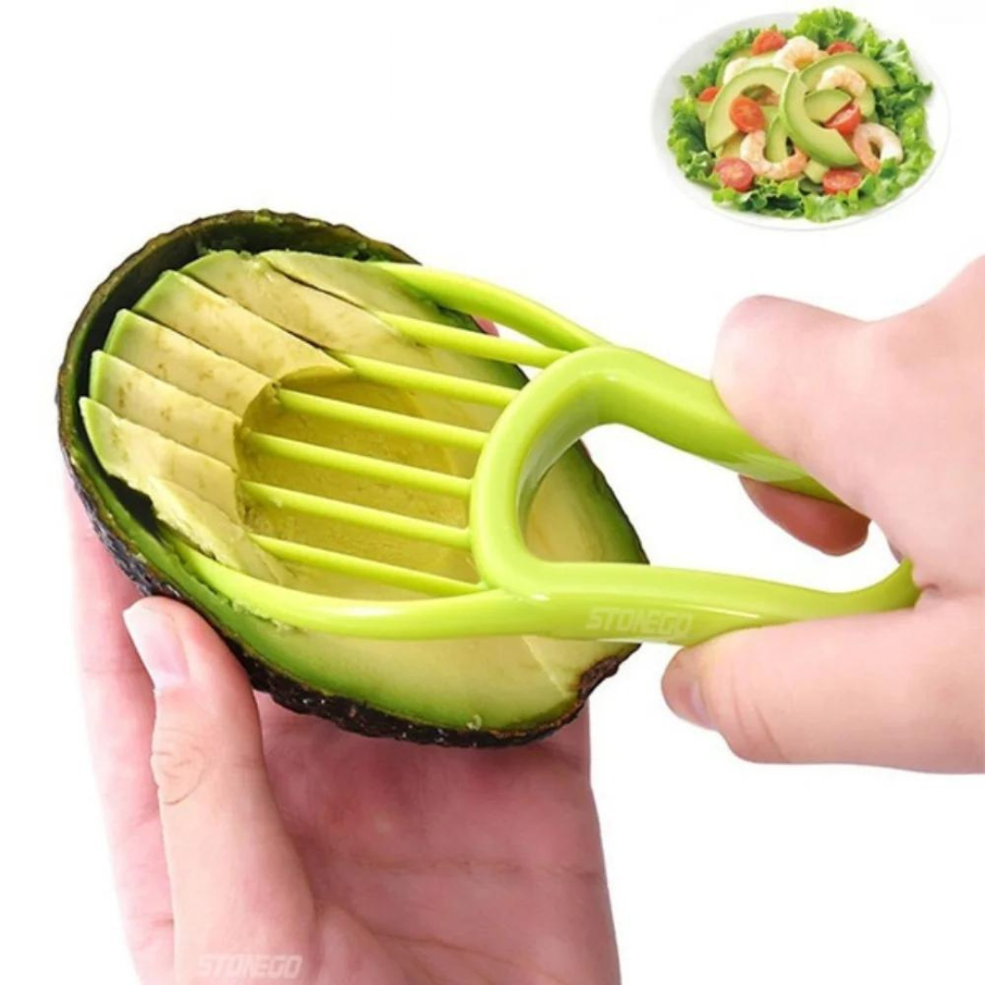 Avocado Ace: 3-in-1 Avocado Slicer