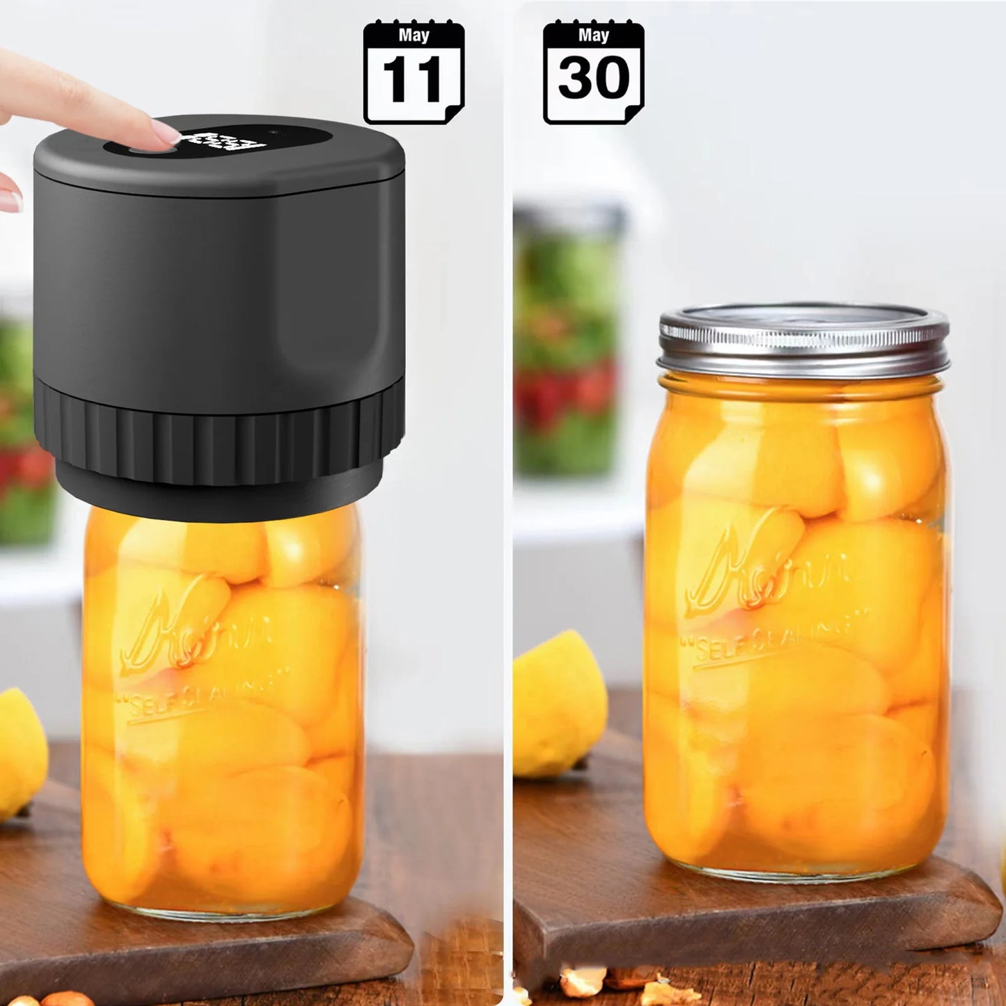 Jar Genie: Cordless Sealer for Mason Jars