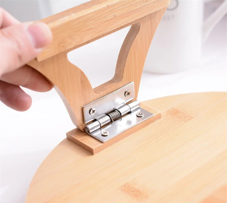 Bamboo Buddy: Clip-On Sofa Tray